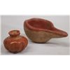 Image 1 : Precolumbian Colima Miniature Bowl & Ladle