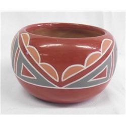 Santa Clara Polychrome Bowl by Anna Archuleta