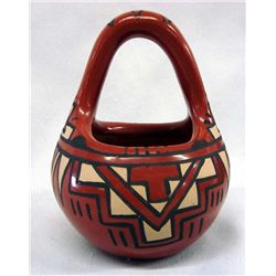 Santa Clara Polychrome Pottery-Tim ''Sunbird'' Vigil