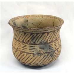 Prehistoric Hohokam Geometric Flared Rim Jar