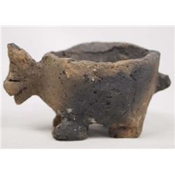 Prehistoric Mimbres Primitive Clay Dog Pot