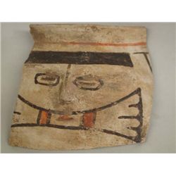 Prehistoric Casas Grande Man's Face Pot Sherd