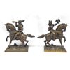 Image 2 : English Copper Falconer & Hunter on Horses