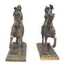 Image 5 : English Copper Falconer & Hunter on Horses