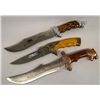 Image 1 : Three Stainless Sportsman Collector Knives