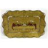 Image 1 : 1888-1903 Carnival Goofus Glass Lords Supper Tray