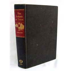 1961 Hardback Book The Indians of Texas--Newcomb