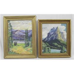Pr Original Oil Paintings by NM artist R Ramsey