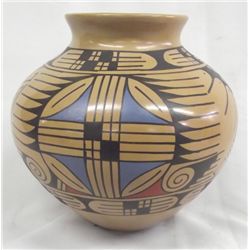 Mata Ortiz Polychrome Jar - Jesus Tina
