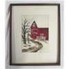 Image 1 : 1965 Original Framed Watercolor -Brookfeld