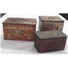 Image 2 : Antique Set of 3 Tins