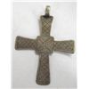 Image 1 : Vintage Brass Trade Cross Pendant