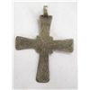 Image 2 : Vintage Brass Trade Cross Pendant