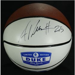 Austin Rivers Signed Duke Logo Basketball (GA COA)