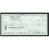 Image 1 : Bob Cousy Signed Personal Bank Check (PA LOA)