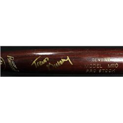 Trevor Gretzky Signed Baseball Bat (JSA COA)