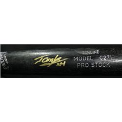 Jorge Soler Signed Baseball Bat (JSA COA)