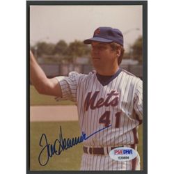 Tom Seaver Signed Mets 4x6 Photo (PSA)