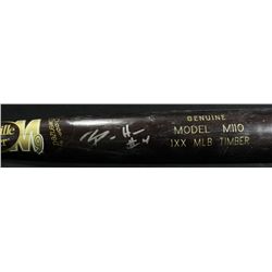 Billy Hamilton Signed Baseball Bat (JSA COA)