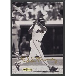 Eddie Murray Signed Indians 5x7 Photo (UDA)