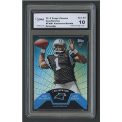 2011 Topps Rookie Refractors #TMB1 Cam Newton (GMA 10)