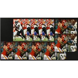 Lot of (10) Tank Tyler Signed Chiefs 8x10 Photos (PA LOA)