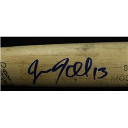 Jason Kubel Signed Baseball Bat (JSA COA)