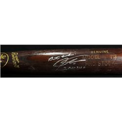 Josh Hamilton Signed Baseball Bat (JSA COA)