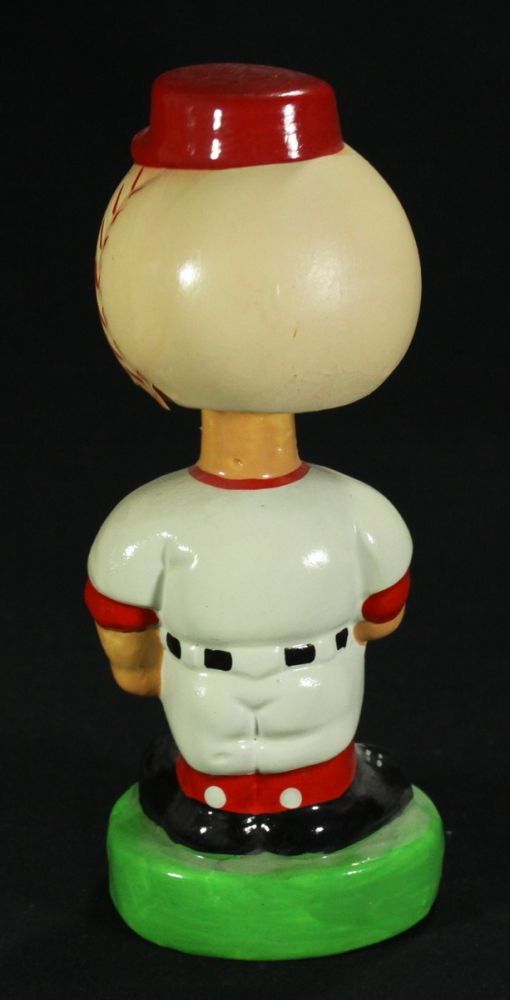 1960's Cincinnati Reds Vintage Bobblehead Nodder with Original Box