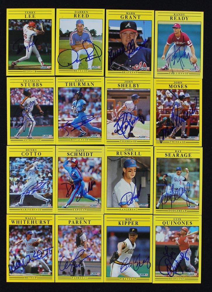 1991 Fleer Baseball Cards Full Set 10 Most Valuable 1991 Fleer