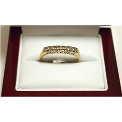 Dead Pawn Non-Native Diamond 10k Gold "FOREVER" Women's Ring - AFJC