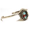 Image 2 : Old Pawn Zuni Multi-Stone Inlay Apache Face Sterling Silver Cuff Bracelet - Beverly Etsate