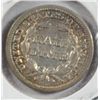 Image 2 : 1842 HALF DIME AU+. VERY LATE DIE STATE