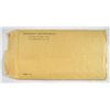 Image 1 : 1956 U.S. PROOF SET, HAS ORIGINAL ENVELOPE  (OPEN AT BOTH ENDS)