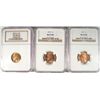 Image 1 : LINCOLNS: NGC GRADED: 1947 MS66,