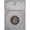Image 1 : 1869 SEATED QUARTER SEGS PF63
