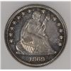 Image 2 : 1869 SEATED QUARTER SEGS PF63