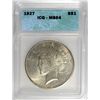 Image 1 : 1927 PEACE DOLLAR ICG MS 64