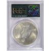 Image 4 : 1934 PEACE DOLLAR PCGS GREEN LABEL MS 62, LOOKS MUCH BETTER!