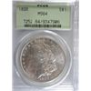 Image 1 : 1898 MORGAN DOLLAR PCGS MS64 GREEN LABEL