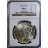 Image 1 : 1934-D PEACE DOLLAR NGC MS-62