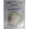 Image 1 : 1880-CC MORGAN DOLLAR 8/HIGH 7/GSA PCGS MS 63