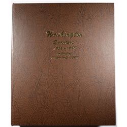 1941-1964 SET WASHINGTON QUARTERS IN DANSCO ALBUM, ALL AU/BU. THE BU ARE 1943,