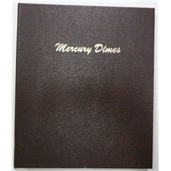 SET MERCURY DIMES IN DANSCO 1934 - 1945 COMPLETE 35 COINS, ALL AU/BU