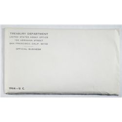 1964 U.S. UNCIRCULATED SET IN NICE ORIGINAL MINT PACKAGING