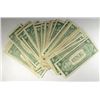 Image 2 : ( 40 ) FORTY AVERAGE UNCIRCULATED  $1.00 UNITED STATES SILVER CERTIFICATES