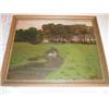 Image 1 : KATÓ KÁLMÁN (Mohács, 1876-1946 Bp.): Folyóparton olaj, vászon jjl.: Kató K., 59 x 72 cm 45000 004...