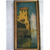 Image 1 : FECHTMANN jelzéssel: Velence olaj, vászon j.b.l.: Fechtmann 1917, 87 x 38 cm 25000 015...