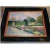 Image 1 : NEOGRÁDY ANTAL (Galsa, 1861-1942 Alag): Lány a parkban olaj, vászon j.b.l.: Neogrády A., 100 x 80 cm