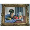 Image 1 : SZIGETI JENO (Bp. 1881 - ?) Csendélet olaj, vászon karton j.j.l.: Szigeti J., 48,5 x 63 cm 60000 051